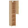 vidaXL Skř&iacute;ň highboard dub sonoma 34,5 x 34 x 180 cm kompozitn&iacute; dřevo