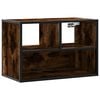 vidaXL TV skř&iacute;ňka kouřov&yacute; dub 60 x 31 x 39,5 cm kompozitn&iacute; dřevo a kov