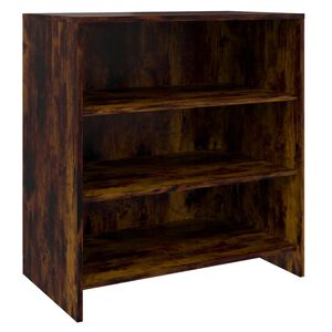 vidaXL Př&iacute;born&iacute;k kouřov&yacute; dub 70 x 40,5 x 75 cm kompozitn&iacute; dřevo