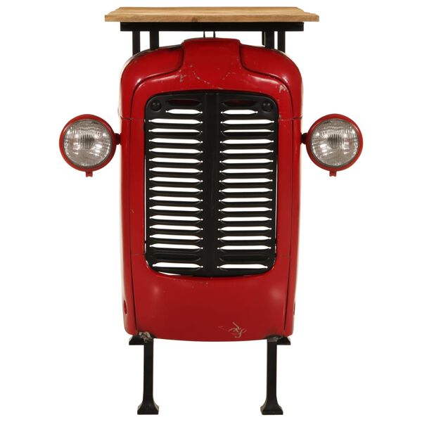 vidaXL 5dílný barový set masivní mangovníkové dřevo