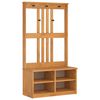 vidaXL Předs&iacute;ňov&yacute; strom SANDNES 87x40x159,5cm Borovicov&yacute; masiv