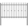 vidaXL Spike plot ASTEN 200 x 166 cm Pr&aacute;&scaron;kově lakovan&aacute; ocel Čern&aacute;