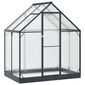 vidaXL Zahradn&iacute; sklen&iacute;k 183,5 x 123 x 207 cm Hlin&iacute;k a pozinkovan&aacute; ocel