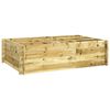 vidaXL Vyv&yacute;&scaron;en&yacute; z&aacute;hon 150 x 100 x 40 cm impregnovan&eacute; dřevo