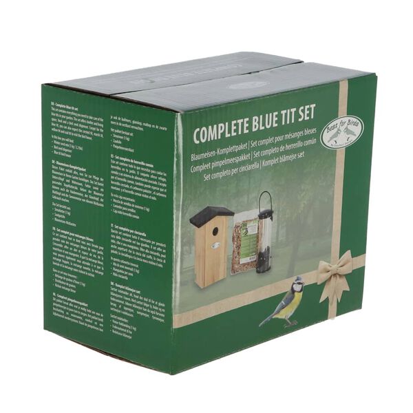 Esschert Design Kompletní sada krmení pro sýkory modřinky