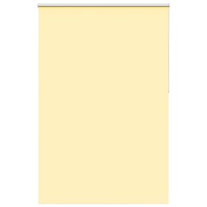 vidaXL Roleta zatemňovac&iacute; žlut&aacute; &scaron;&iacute;řka l&aacute;tky 141,6 cm polyester