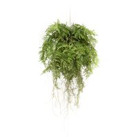 Emerald Umělá závěsná kapradina s kořeny 55 cm