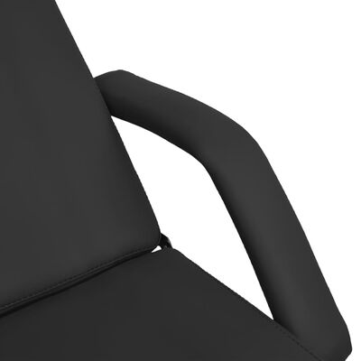 vidaXL Masážní stůl černý 180 x 62 x (87–112) cm