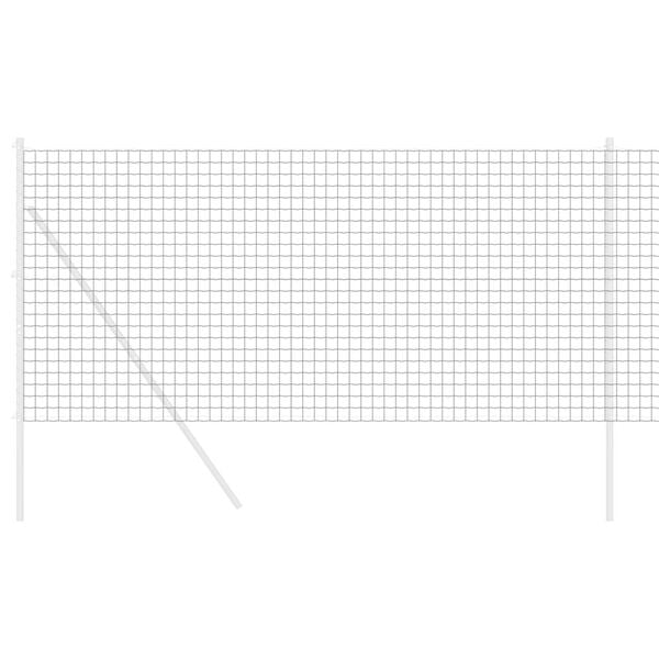 vidaXL Euro plot &Scaron;ed&aacute; 1 x 10 m Železo potažen&eacute; PVC