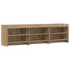 vidaXL Televizn&iacute; skř&iacute;ň 168 x 33 x 47 cm Dub artisan Kompozitn&iacute; dřevo
