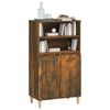 vidaXL Skříň highboard kouřový dub 60 x 36 x 110 cm kompozitní dřevo