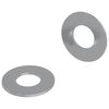 vidaXL Podložky 2 pcs Stř&iacute;brn&aacute; 16 x 16 x 1,5 cm Železo