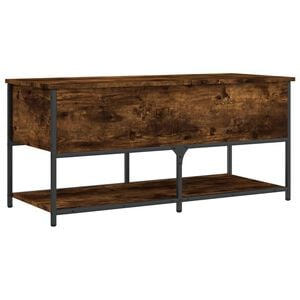 vidaXL &Uacute;ložn&aacute; lavice kouřov&yacute; dub 100 x 42,5 x 47 cm kompozitn&iacute; dřevo
