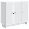 vidaXL Serv&iacute;rovac&iacute; skř&iacute;ň B&iacute;l&aacute; 89 x 34,5 x 80 cm Kompozitn&iacute; dřevo