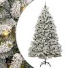 vidaXL Uměl&yacute; v&aacute;nočn&iacute; stromeček 300 cm 300 LED Tepl&aacute; b&iacute;l&aacute; PVC a ocel