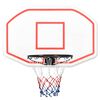vidaXL Basketbalový koš bílý 109 x 71 x 3 cm polyethylen