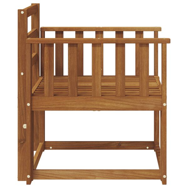 vidaXL Venkovn&iacute; pohovka Masivn&iacute; ak&aacute;tov&eacute; dřevo Př&iacute;rodn&iacute;