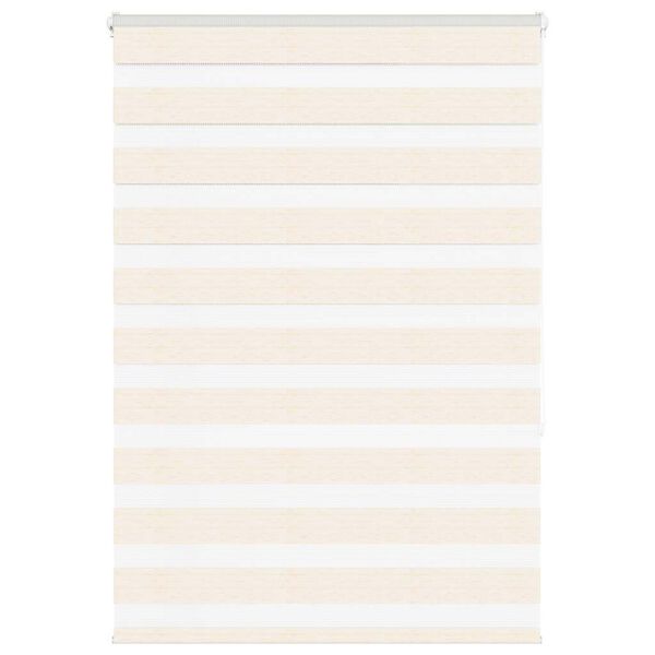 vidaXL Zebra roleta mramorově béžová šířka látky 95,9 cm polyester