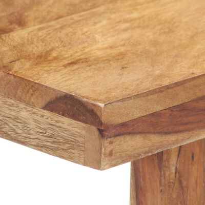 vidaXL Konzolový stolek 118 x 40 x 76 cm masivní sheeshamové dřevo