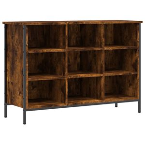 vidaXL Botn&iacute;k kouřov&yacute; dub 100 x 35 x 70 cm kompozitn&iacute; dřevo