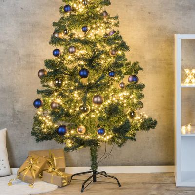 HI Vánoční stromek s kovovým stojanem zelený 180 cm
