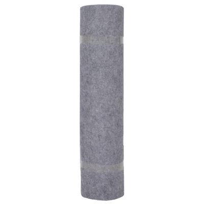 vidaXL Výstavářský koberec vroubkovaný 1,2 x 10 m šedý