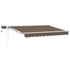 vidaXL Manu&aacute;ln&iacute; r&aacute;m mark&yacute;zy s LED Taupe 2,5 x 2 m