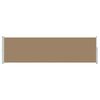 vidaXL V&yacute;suvn&aacute; bočn&iacute; mark&yacute;za 170 x 300 cm Polyester Obd&eacute;ln&iacute;kov&yacute; Taupe