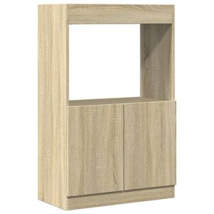 vidaXL Skř&iacute;ň highboard dub sonoma 63 x 33 x 100 cm kompozitn&iacute; dřevo