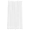vidaXL Čipkov&yacute; Z&aacute;věs se z&aacute;clonami B&iacute;l&aacute; 200 x 200 cm Polyester