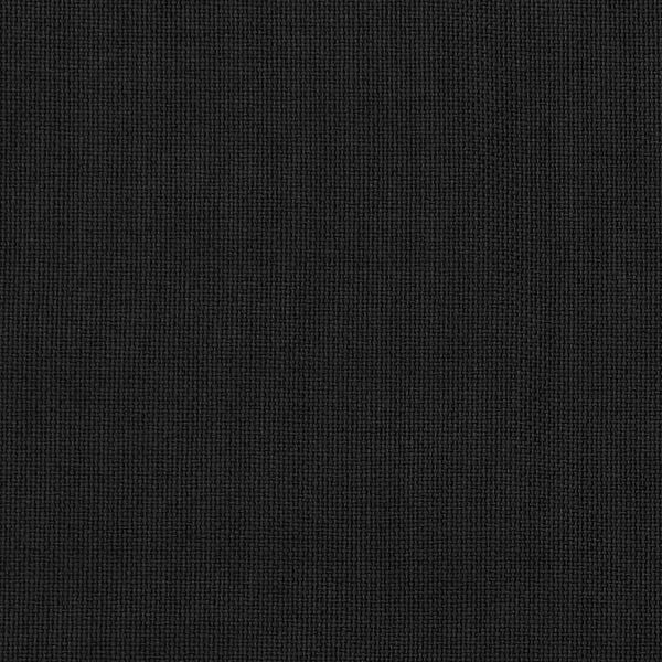 vidaXL Zatemňovací závěsy s háčky vzhled lnu 2 ks černé 140 x 175 cm