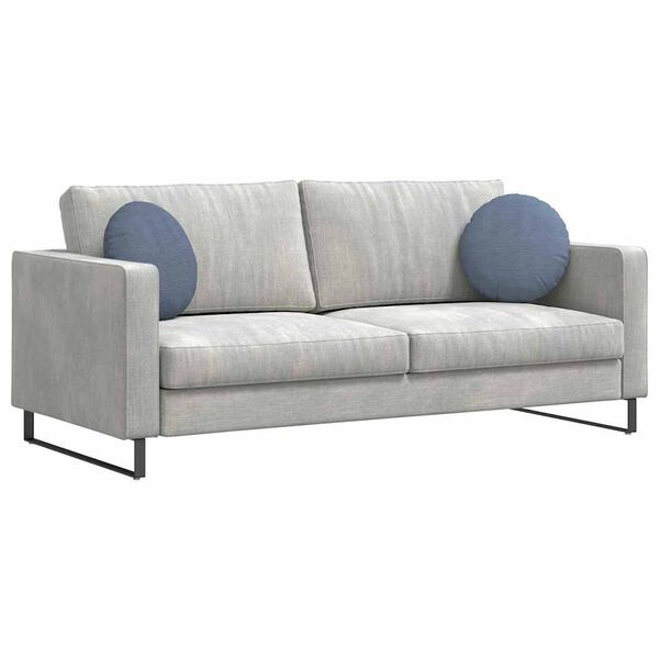 vidaXL Pol&scaron;t&aacute;ře na sedadla 2 pcs Modr&aacute; &Oslash; 40 cm Žebrovan&aacute; l&aacute;tka