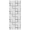 vidaXL Sprchov&aacute; roleta 90x240 cm &Scaron;&iacute;řka l&aacute;tky 86 cm