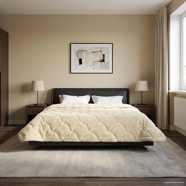 vidaXL Zimn&iacute; přikr&yacute;vka &Scaron;něrov&aacute;n Kr&eacute;mov&aacute; 220 x 240 cm