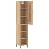vidaXL Skř&iacute;ň highboard dub sonoma 34,5 x 34 x 180 cm kompozitn&iacute; dřevo