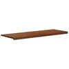 vidaXL Parapet okna Hněd&eacute; dřevo 120 x 50 x 4,5 cm PVC