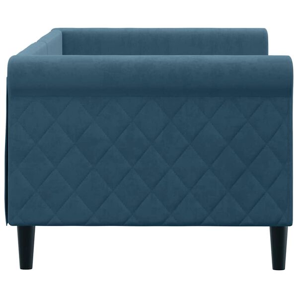 vidaXL V&aacute;lenda modr&aacute; 80 x 200 cm samet