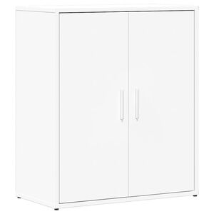 vidaXL Př&iacute;born&iacute;k b&iacute;l&yacute; 60 x 31 x 70 cm kompozitn&iacute; dřevo