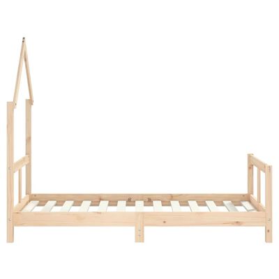 vidaXL Dětská postel 80 x 160 cm masivní borové dřevo