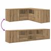 vidaXL Rohov&aacute; skř&iacute;ňka dub artisan 200 x 40 x 45 cm kompozitn&iacute; dřevo