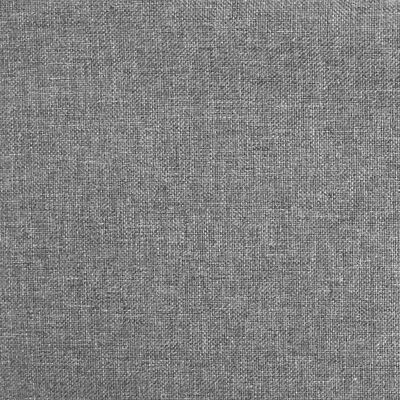 vidaXL Houpací křeslo světle šedé textil
