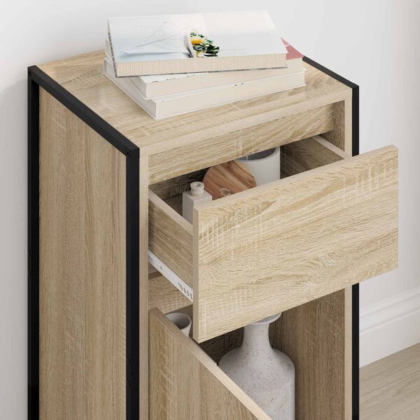 vidaXL Serv&iacute;rovac&iacute; skř&iacute;ň Sonoma 81 x 36 x 150.5 cm kompozitn&iacute; dřevo