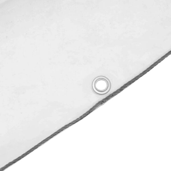 vidaXL Plachta s oky Transparentn&iacute; 4 x 6 m Polyethylen