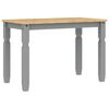 vidaXL J&iacute;deln&iacute; stůl Corona &scaron;ed&yacute; 112 x 60 x 75 cm masivn&iacute; borov&eacute; dřevo