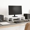 vidaXL Stojan na monitor b&iacute;l&yacute; 60 x 24 x 10,5 cm kompozitn&iacute; dřevo
