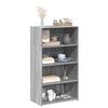 vidaXL Skříň highboard šedá sonoma 70 x 41 x 124 cm kompozitní dřevo