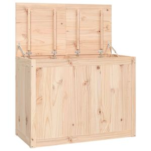 vidaXL Box na pr&aacute;dlo 88,5x44x66 cm masivn&iacute; borov&eacute; dřevo