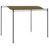 vidaXL St&iacute;n&iacute;c&iacute; mark&yacute;za 3 x 2,4 m taupe 180 g/m&sup2;