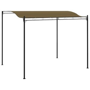vidaXL St&iacute;n&iacute;c&iacute; mark&yacute;za 3 x 2,4 m taupe 180 g/m&sup2;