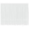 vidaXL Čipkov&yacute; Z&aacute;věs se z&aacute;clonami B&iacute;l&aacute; 200 x 500 cm Polyester